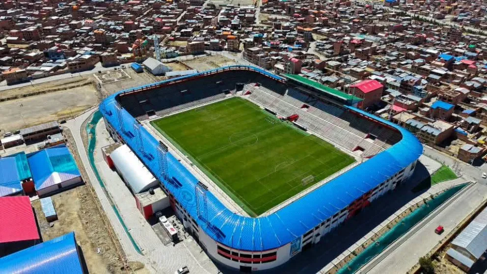 Vista panorámica del estadio de Villa Ingenio. Foto: CAR.