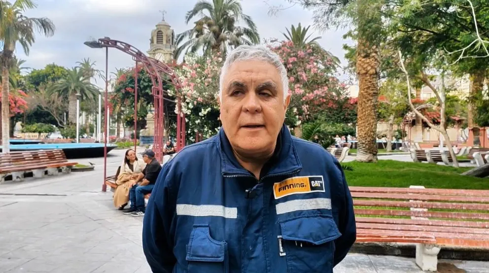 El antofagastino Renato Mazofierro entrevistado para Visión 360