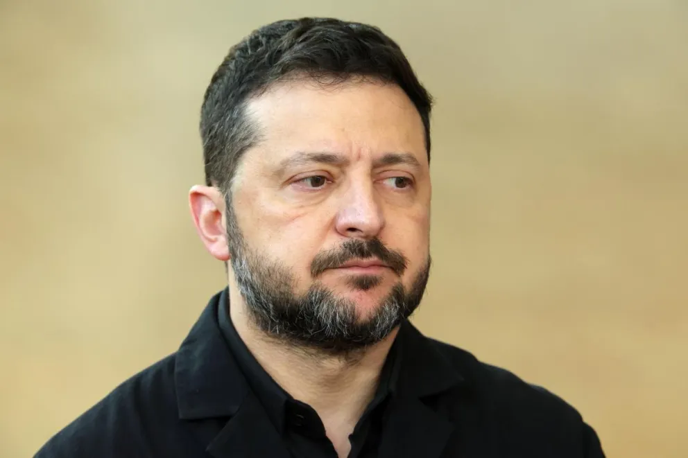 El presidente de Ucrania, Volodímir Zelenski, en una imagen del 16 de octubre de 2026. Foto: EFE