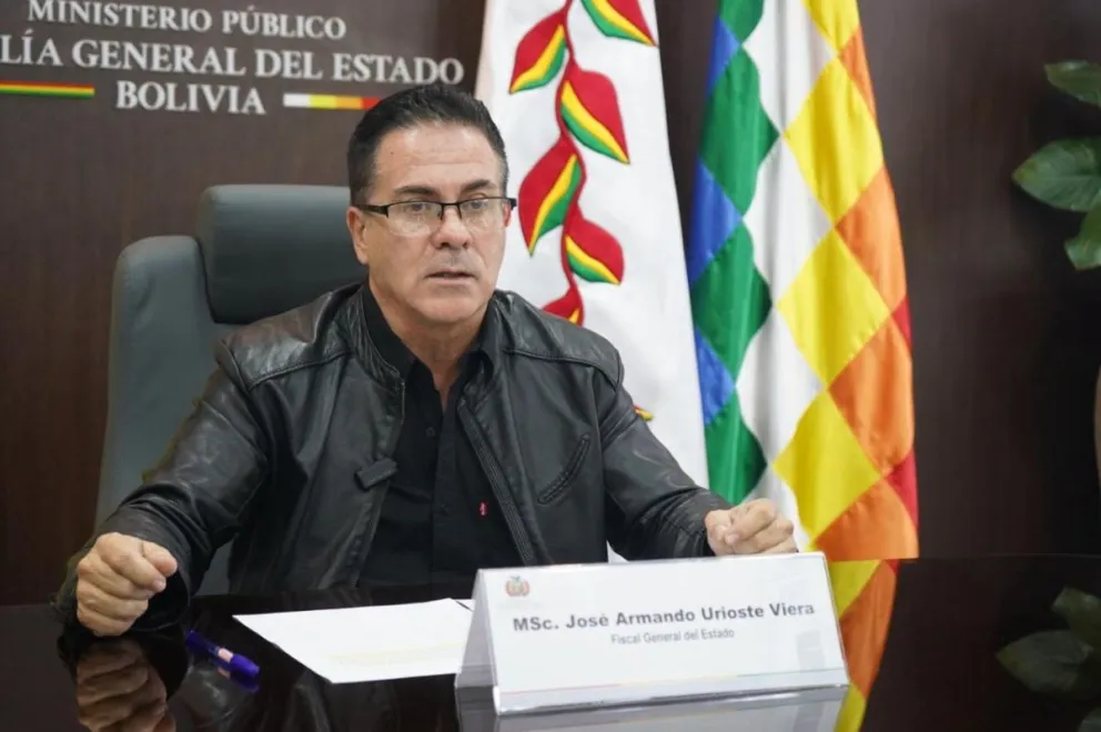 El fiscal general del Estado interino, José Urioste. Foto: FGE