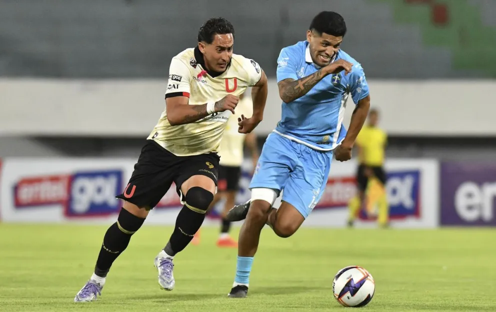Una incidencia del juego entre Universitario y Aurora, ya se planifica la temporada 2027. Foto: APG