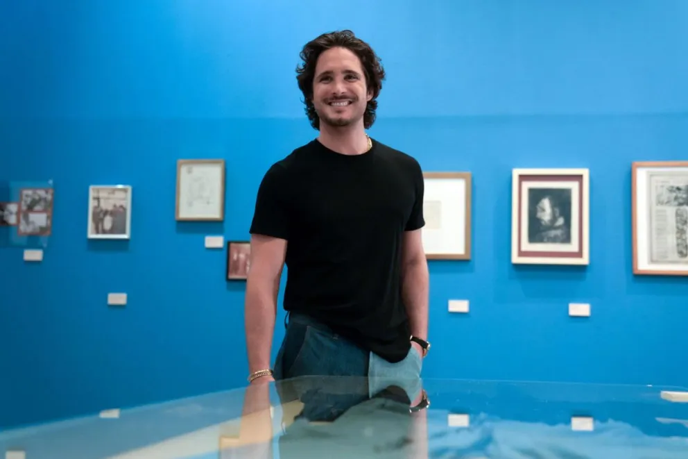 Fotografía del 18 de octubre de 2026 del actor mexicano Diego Boneta posando durante una entrevista con EFE, en Morelia (México). EFE