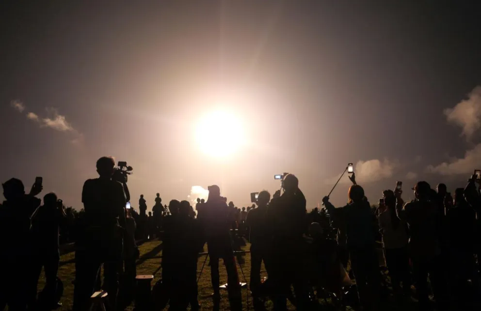 Japón lanzó este martes su misión de exploración de las lunas de Marte (MMX). Foto: EFE 