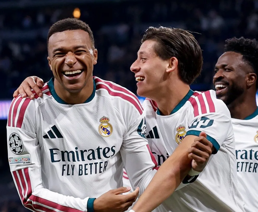 La celebración de los madridistas luego de un nuevo triunfo en esta jornada. Foto: RM