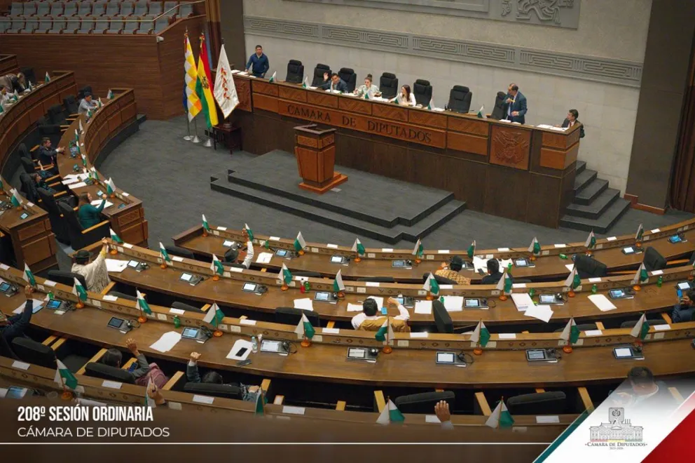 Una sesión de la Cámara de Diputados. Foto Cámara de Diputados