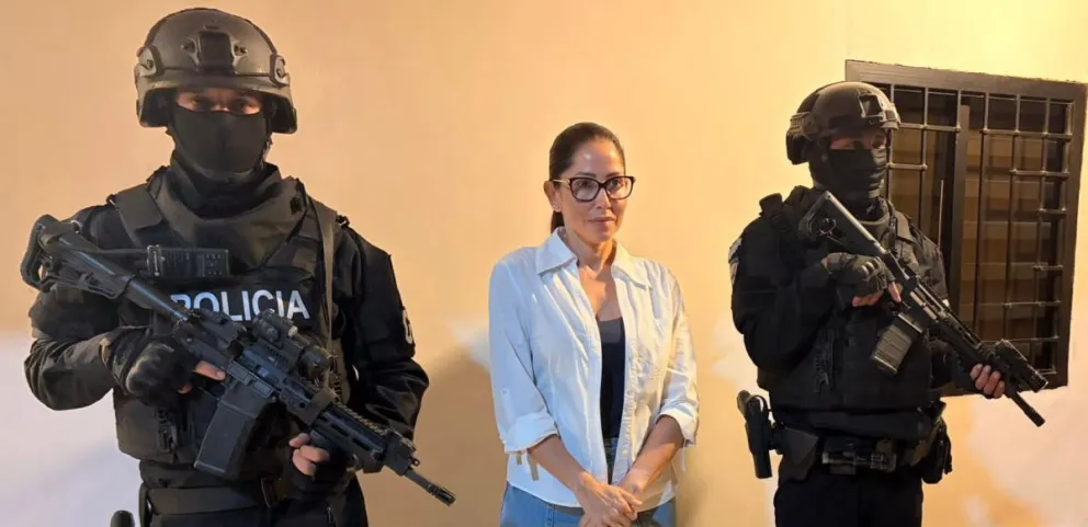 Luisa González, la excandidata presidencial del correísmo. Foto: EFE