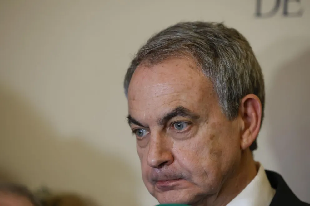 El expresidente del Gobierno español José Luis Rodríguez Zapatero en febrero de 2026 Madrid, España. Foto: EFE