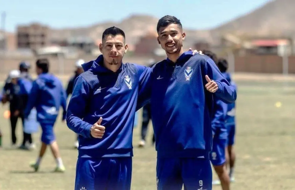 Jugadores de GV San José que reciben esta tarde a Blooming. Foto: GV