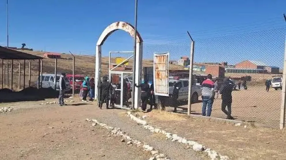 El penal de máxima seguridad de Chonchocoro, donde cumple detención preventiva el exasesor presidencial Fernando Cerimedo. Foto: El Mundo