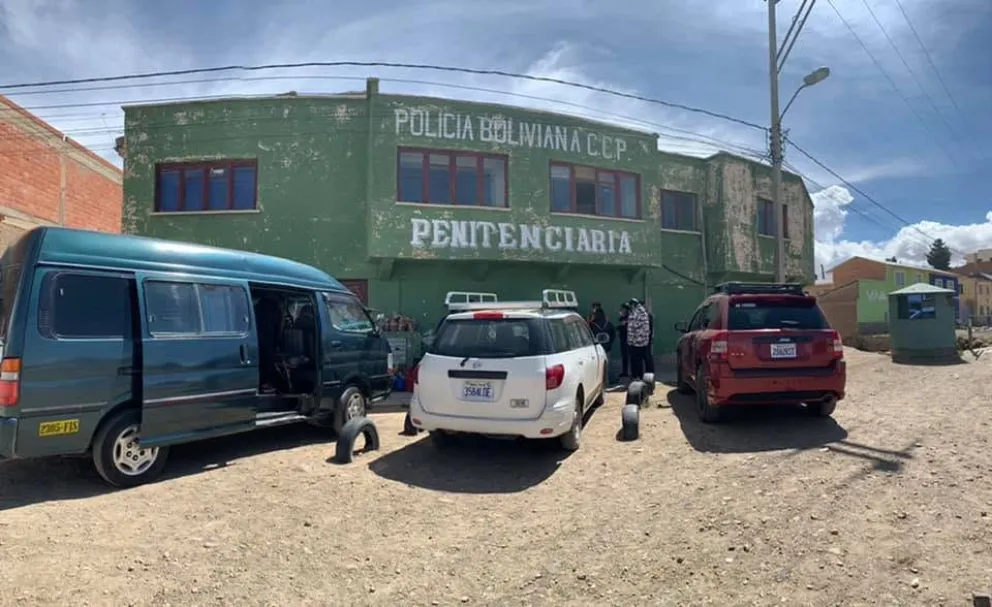 El penal de Patacamaya, donde fue remitido el exjefe de Inteligencia Juan Marcelo F. Foto El Refugio Bolivia 