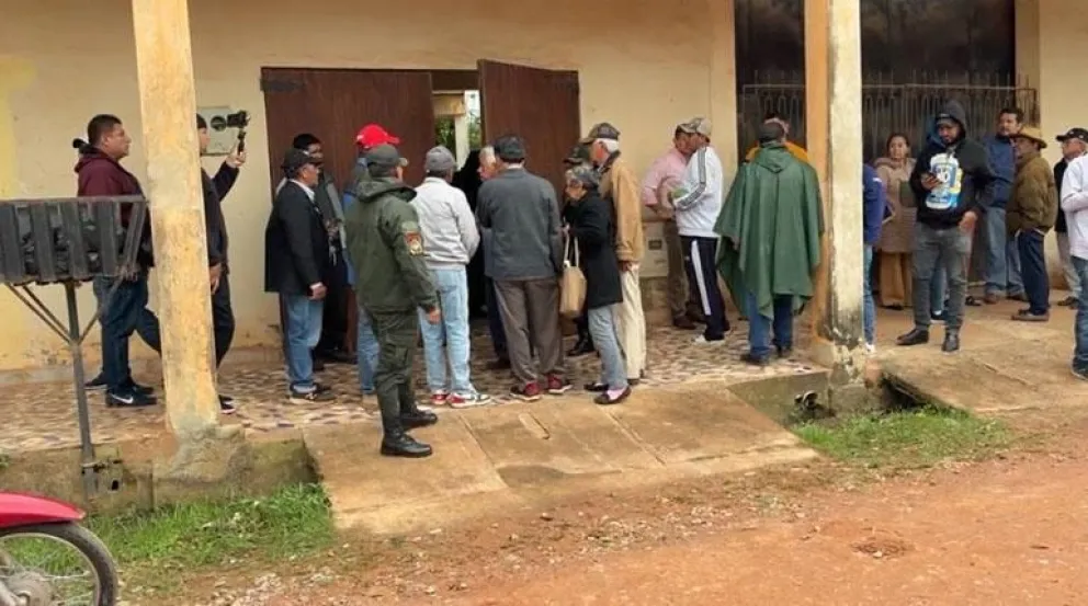 El domicilio donde fue asesinado el exdirector del Sedes de Beni. Foto: Urgente.bo