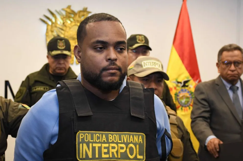 Issac Campaz Jiménez, alias “Mayapa”, jefe de la banda criminal colombiana "Los Espartanos", será expulsado esta noche. Foto: APG