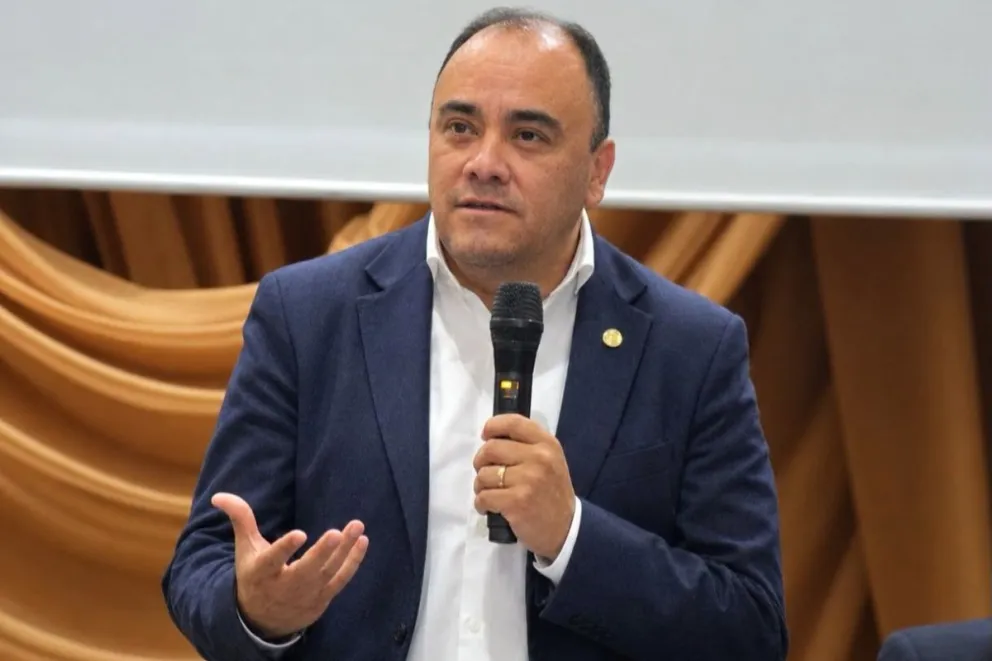 El presidente del Tribunal Supremo Electoral; Gustavó Ávila. Foto: TSE