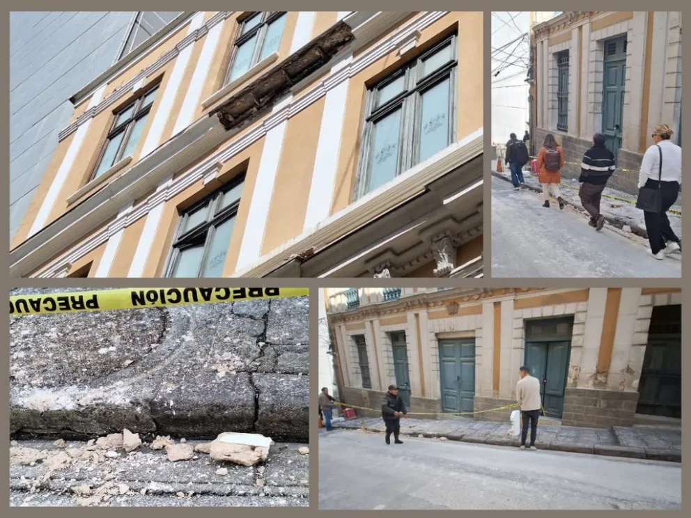 El lugar fue precintado por funcionarios y efectivos. Fotos: Visión 360 