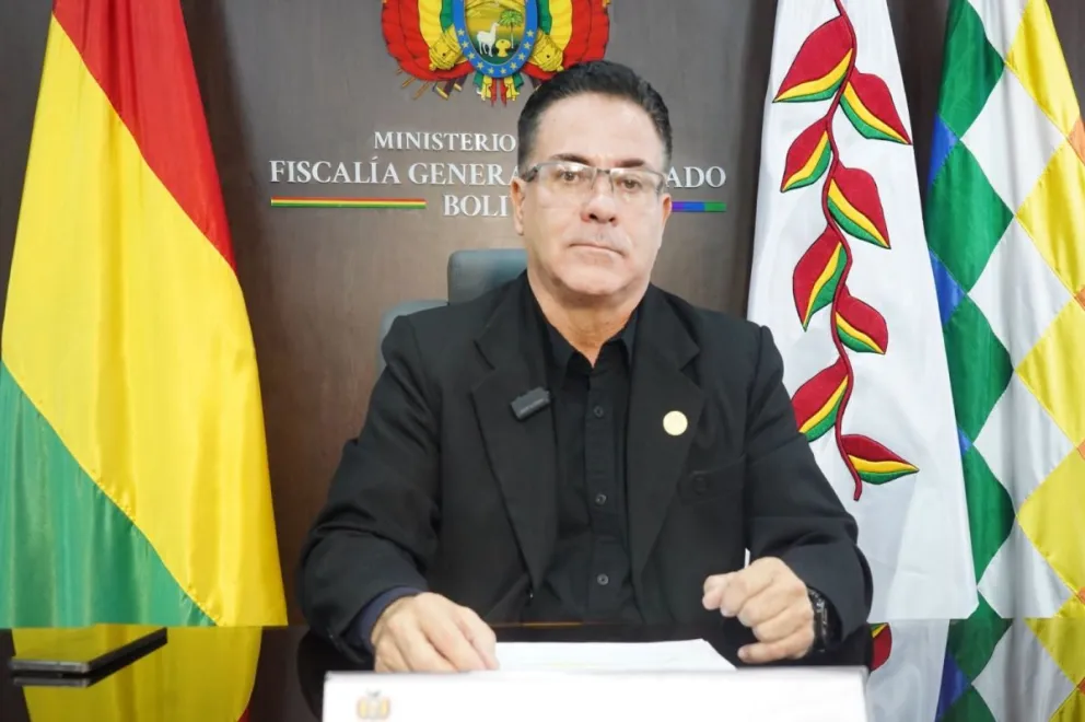 José Armando Urioste, fiscal general del Estado. Foto FGE