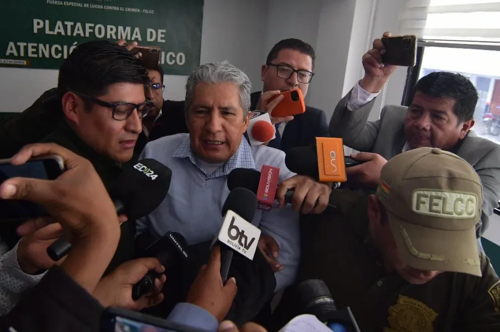 El ministro Edmundo Novillo se beneficia con detención domiciliaria. Foto archivo: APG