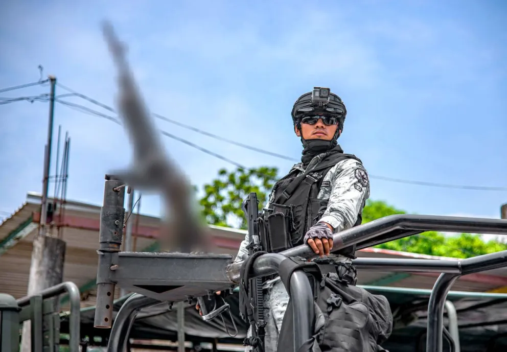 Militares navales son enviados en el noroccidente estado de Sinaloa. Foto: EFE